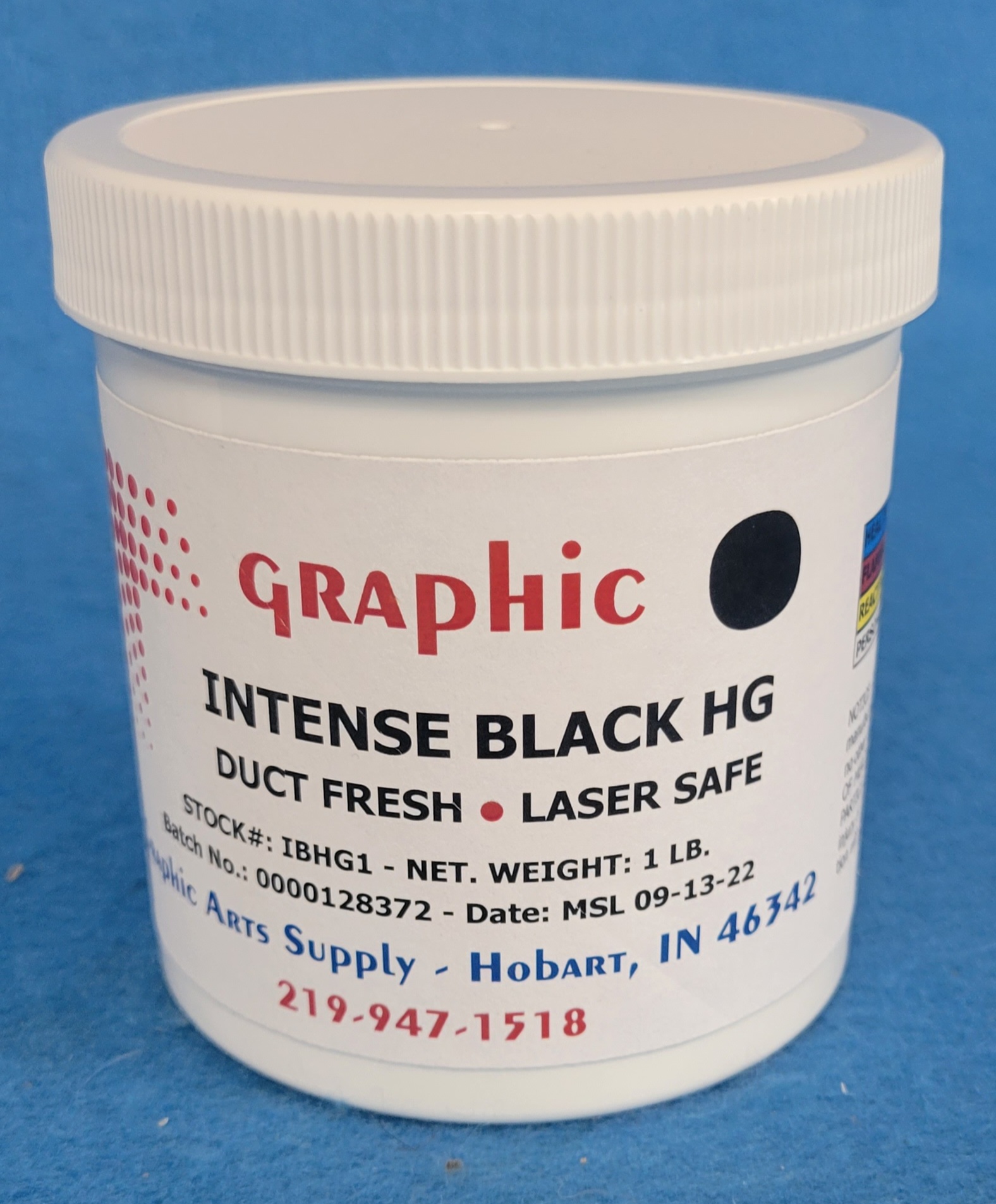 (image for) Intense Black Ink HG Oil Base 1 lb.